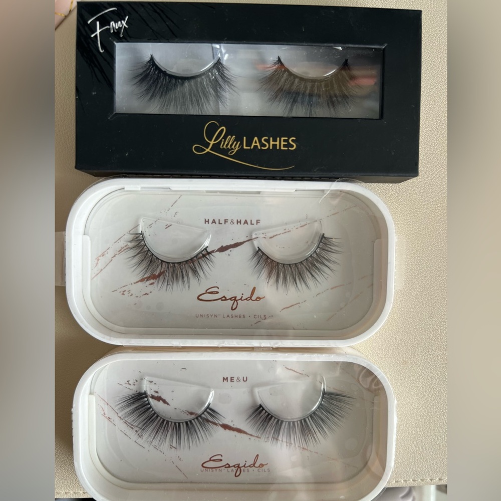 3 New Pairs of Faux Mink Lashes